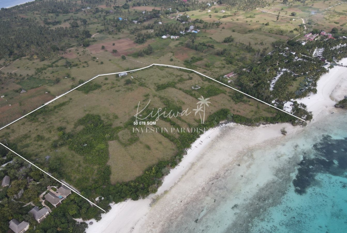 Terrain vendre Zanzibar Pemba Makangale 50 078M2