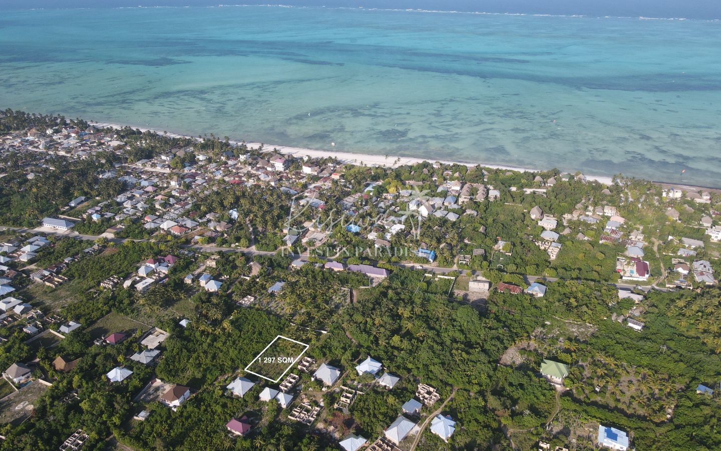 Acheter terrain zanzibar Jambiani Mwendawima 1 297M2