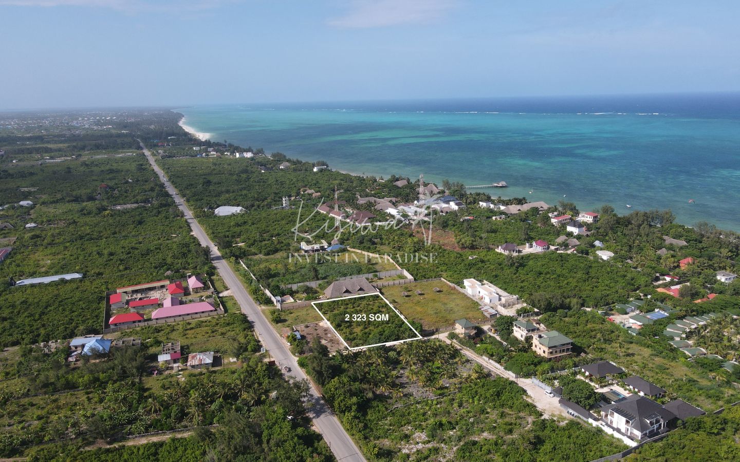 Invest terrain zanzibar Kibigija 2 323 M2