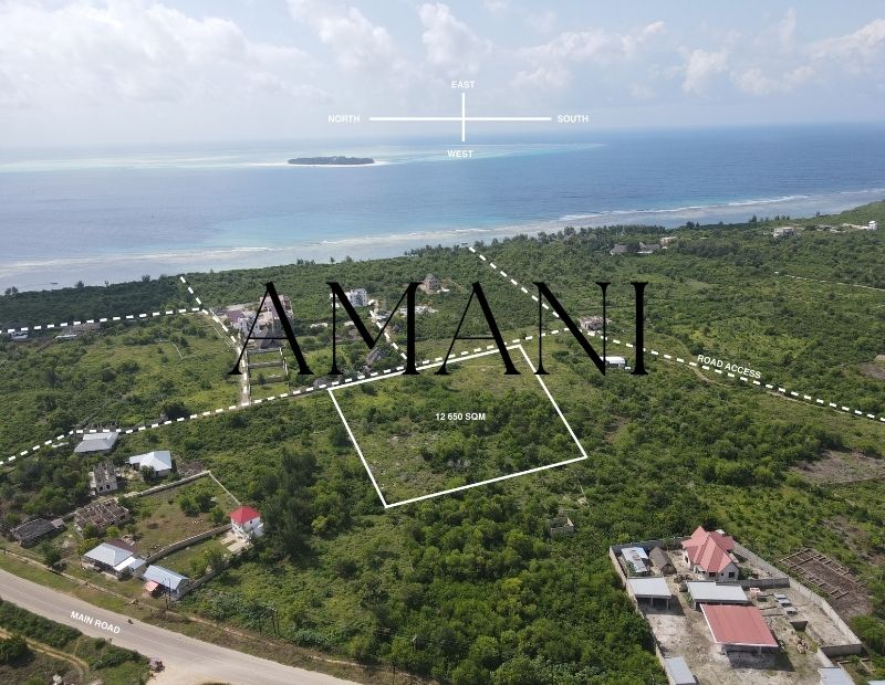Terrain a vendre zanzibar 12 650 m2 Matemwe
