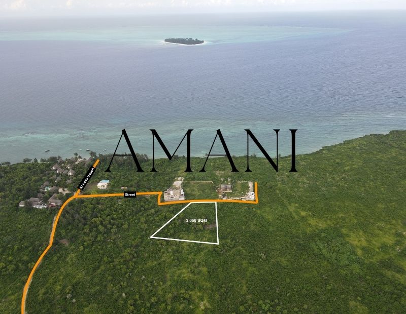 Terrain a vendre zanzibar 3 056 m2 Matemwe