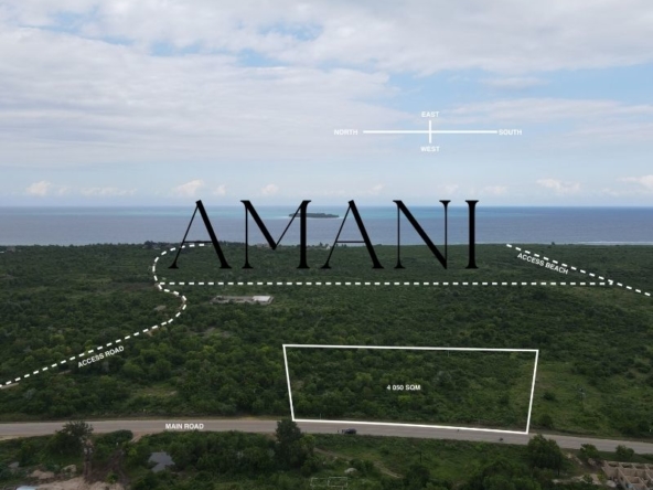 Terrain a vendre zanzibar 4 050 m2 Matemwe