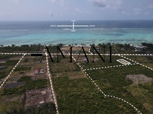 Terrain a vendre zanzibar 885 M2 Makunduchi