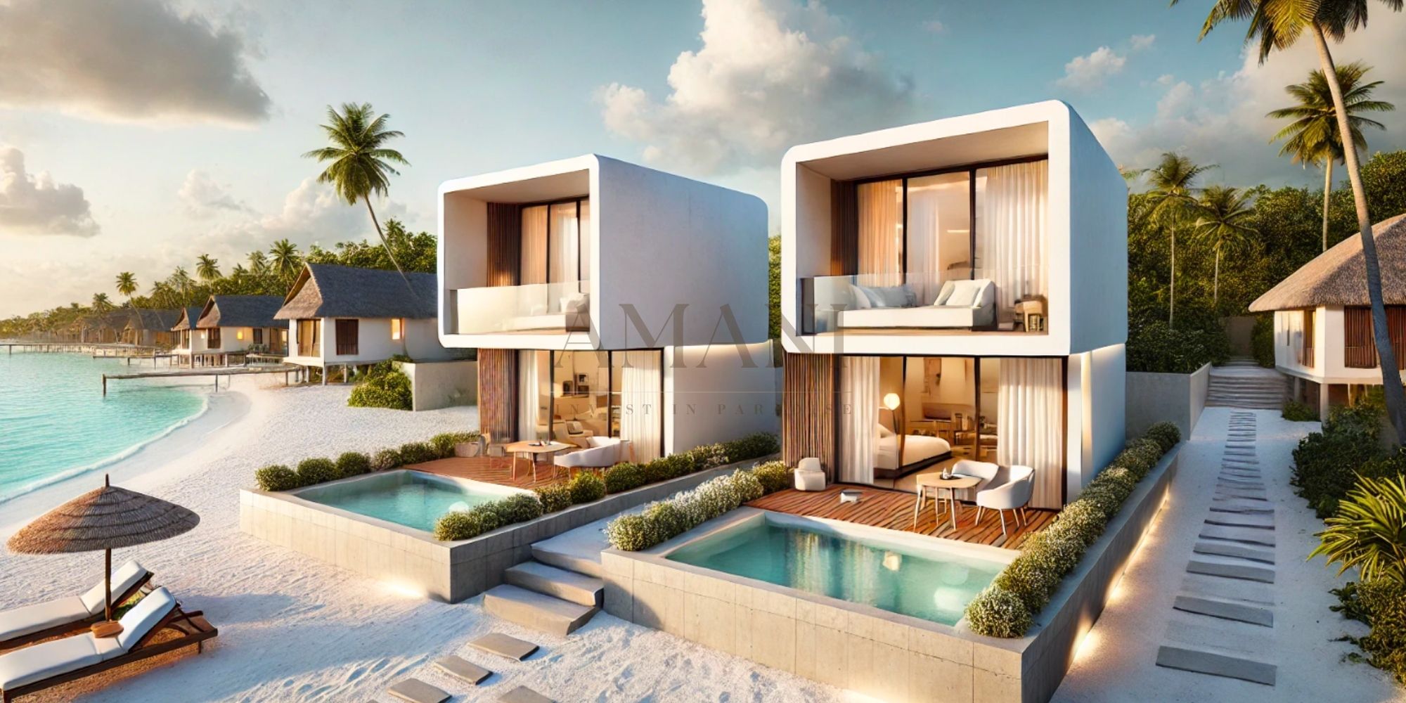 Construction villa etage zanzibar