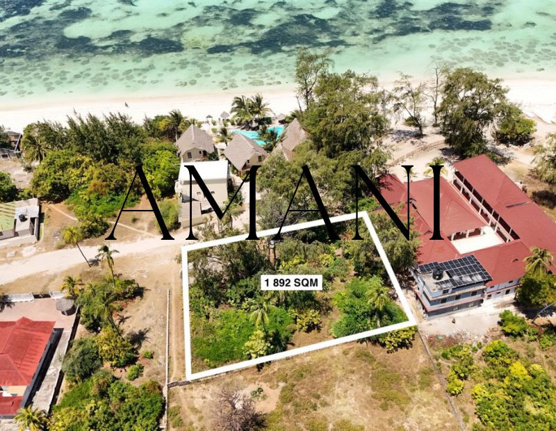 Terrain a vendre Zanzibar 1 892 sqm makunduchi