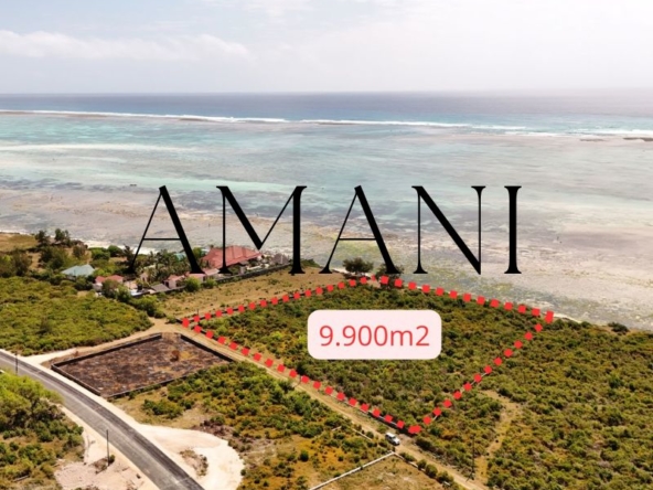 Terrain a vendre zanzibar Jambiani 9 900 M2