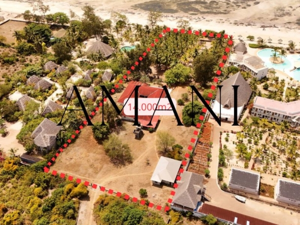Terrain a vendre zanzibar Makunduchi 14 000 M2