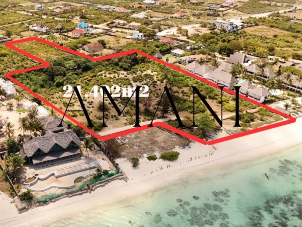 Terrain a vendre zanzibar Makunduchi 21 402 M2