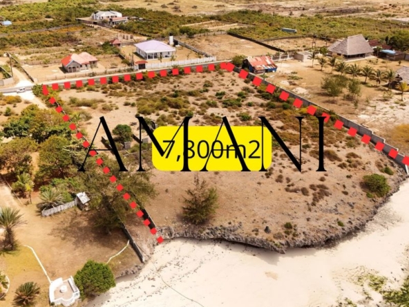 Terrain a vendre zanzibar Makunduchi 7 800 M2
