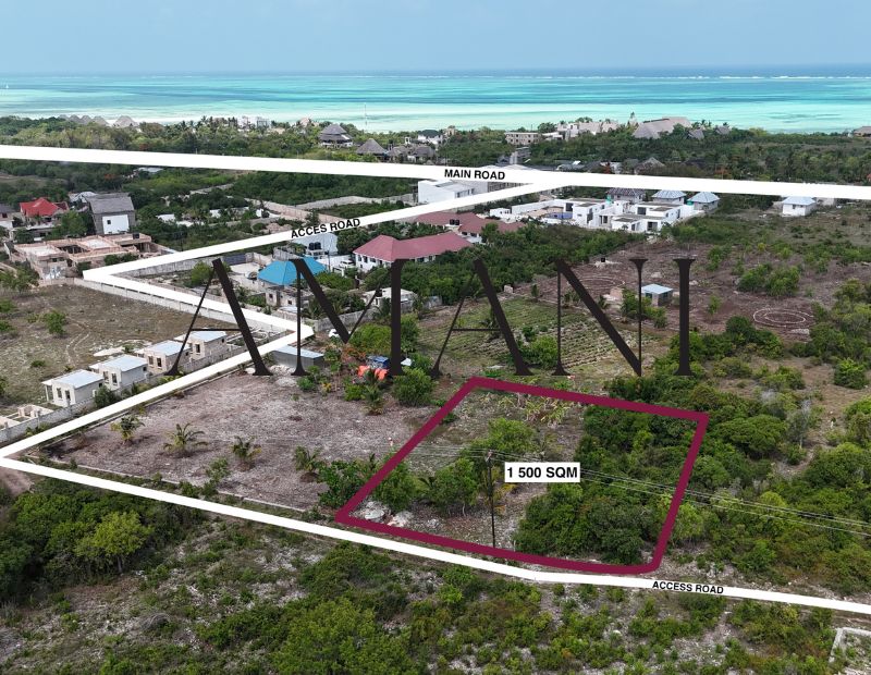 terrain-a-vendre-zanzibar-jambiani-150m2