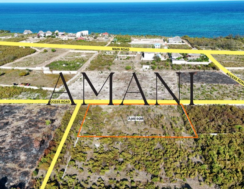 terrain-a-vendre-2 300 m2-jambiani-zanzibar